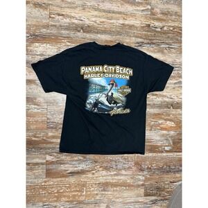 Mens Harley Davidson Panama City Beach Florida T-Shirt Size XL Owner